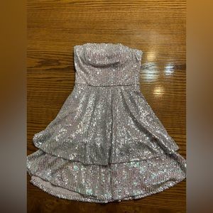 B.Darlin strapless dress